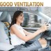 kapibala Breathable Wooden Bead Vehicle Seat Cushion, Massage Support for Car Seats, Enhances Comfort and Air Circulation