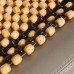 kapibala Breathable Wooden Bead Vehicle Seat Cushion, Massage Support for Car Seats, Enhances Comfort and Air Circulation